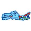 Nova Scotia Halifax 4 Color Canadian Province F...