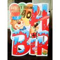 40th birthday card - Life BEGINS AT 40!