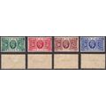 GREAT BRITAIN 1935 KGV SILVER JUBILEE SG453-456...