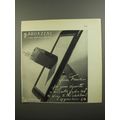 1952 Bronzini Cigarette Case Ad - From france for your cigarettes