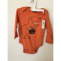 New Halloween Dinosaur Orange 18-24M Baby Outfit