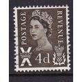 GB REGIONAL ISSUE 1967-70 SCOTLAND 4d OLIVE SEP...