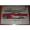1956 Plymouth Belvedere 4-Door Hardtop Sport Sedan Advertisement