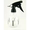 CLEAR SPRAY BOTTLE WITH DESIGN - 8 OZ. (19108)
