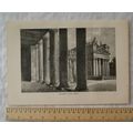 Vintage engraving Blenheim, North Aspect