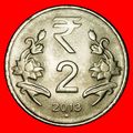 ⰆCORRUPTION SYMBOL 2011-2019:INDIA★2 RUPEES 201...