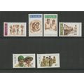 Nauru 244-249, 1982 Scouting, VF, MNH (NAU458)