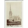 Wales BODELWYDDAN Church Postcard by Gaff