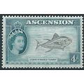 Ascension Island 1956 SG63 4d Black & Deep Turq...