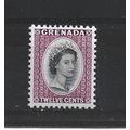 Grenada.SG219 12c Black and Reddish Purple.Moun...