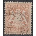 Mi: 28y used 1873 Bavaria Cat € 5