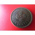 1977 QUEEN ELIZABETH II HONG KONG FIFTY CENTS F...