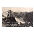 CLIFTON SUSPENSION BRIDGE unused vintage postca...