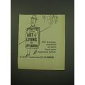1949 Harper Book Advertisement - The Art of Liv...