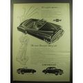 1949 Chevrolet Ad - Styleline De Luxe Convertible, Special Sport Coupe