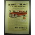 1949 Hudson Car Ad - Hudson brings you the most...