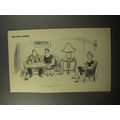 1950 Cartoon by Syd Hoff - And are you married?