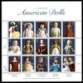 Classic American Dolls Sheet of 15 Collectible ...