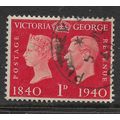 GREAT BRITAIN 1940 QUEEN VICTORIA & GEORGE VI 1...