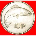 SALMON FISH (1969-1986): IRELAND ★ 10 PENCE 196...
