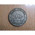 East Africa 1949 1 Shilling Coin