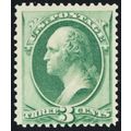 207, Mint NH 3¢ Post Office Fresh! SCV $260 - S...