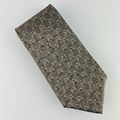 Stafford Taupe Scale Design Necktie Tie 100% Im...