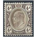 Transvaal 1902 SG249 4d Black & Brown Mounted M...