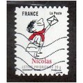 FRA 2009 (56c)(S/A) 'SOURIRES -NICOLAS' FINE US...