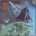 Great Britain 2001 The Weather 45p Stormy Unmou...