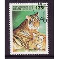 BENIN 1995 BIG CATS AND THERE YOUNG SG1337 135F...