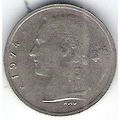 BELGIQUE 1 FRANC 1974