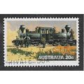 AUS 1979 20c 'STEAM RAILWAYS' FINE USED (EBID52...