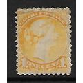 CANADA 1877 QUEEN VICTORIA SG73 1c PALE DULL YE...
