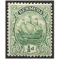 Bermuda 1910 SG45 1/2d Green Mounted Mint . .. .
