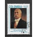 COLOMBIA 1973 $1.50 PRESIDENT OSPINA SG1344 FIN...