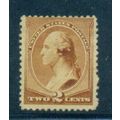 210 2c George Washington Average Plus MHH C1390