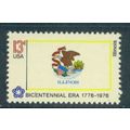 1653 13c Flag of Illinois Fine MNH KA6486 (19)