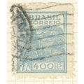 Brazil 1941 - SG653 - 400r blue - Wheat Harvest...