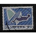 DENMARK 1971 SPORTS 90 ORE YACHTING SG 534 FINE...