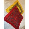 Four Toed Dragon 48" Square Embroidered Silk AN...