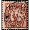 Sverige Sweden 1911 King Gustaf V 30ore Used St...