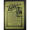 1906 Libby's Canned Meats Ad - Food Products