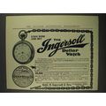 1906 Ingersoll Dollar Watch Ad - Stem Wind and Set