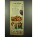 1954 Del Monte Raisins Ad - Raisin Gem Cupcakes