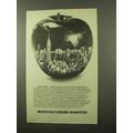 1978 Manufacturers Hanover Ad - The Big Apple