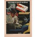 Viceroy Cigarettes vintage Full Page Print Ad A...
