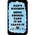 2125 Inspirational Sign Dad's Kitchen Menu Choi...