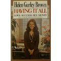 SIGNED FIRST 1st EDITION HCDJ HAVING IT ALL LOV...