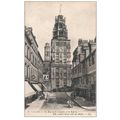 62 - Calais - la rue de la citadelle et le beffroi